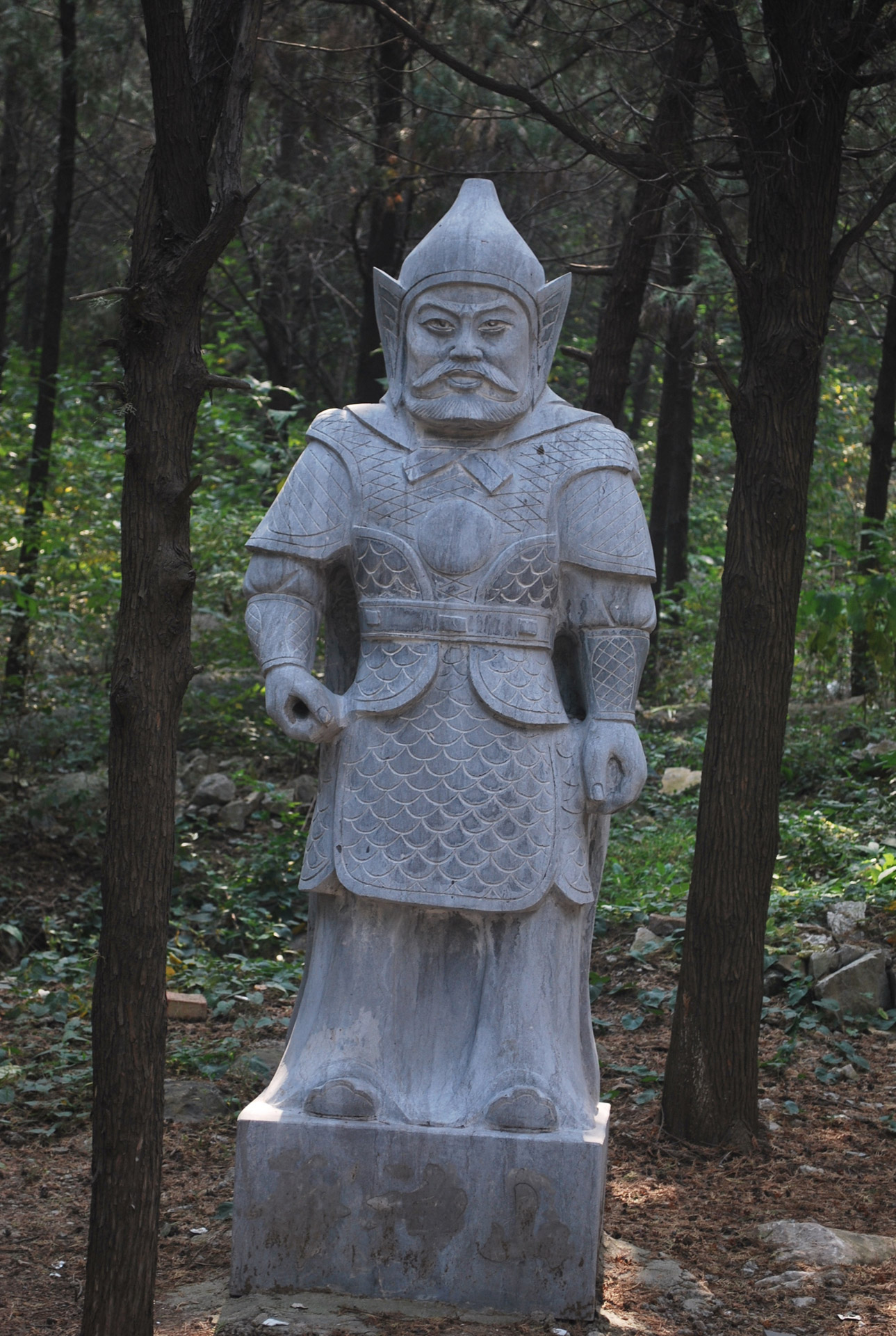 Warrior statue